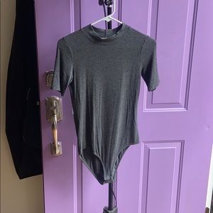 Gray Bodysuit.